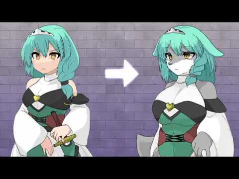 StarBeast TF姫騎士とケモノの塔 体験版 解説動画【姫騎士がケモノの姿に変えられてHな目にあうRPG】 サムネイル