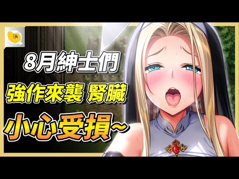 8月份的紳士統整報來了，部分強作先端上來，各位記得別玩太晚小心身體健康  | 紳士統整報 サムネイル