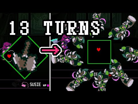 【Deltarune】Hammer of Justice in 13 turns サムネイル