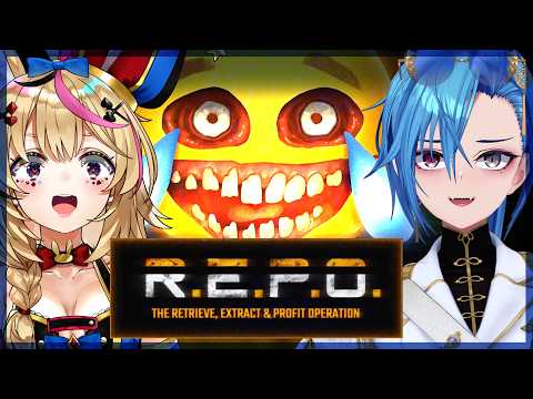 【R.E.P.O.】レポに魅せられた者達、　邂　逅　【春雨麗女/尾丸ポルカ #あおぎり高校 #ホロライブ】 サムネイル